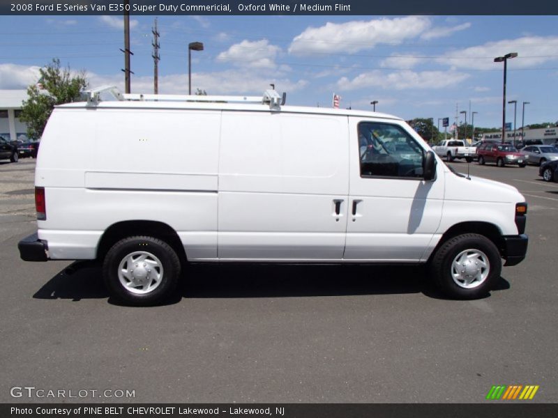 Oxford White / Medium Flint 2008 Ford E Series Van E350 Super Duty Commericial