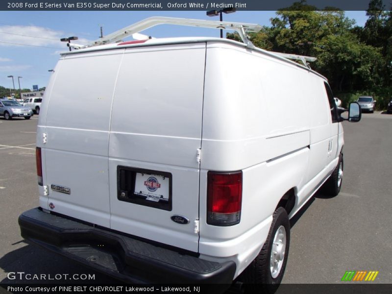 Oxford White / Medium Flint 2008 Ford E Series Van E350 Super Duty Commericial