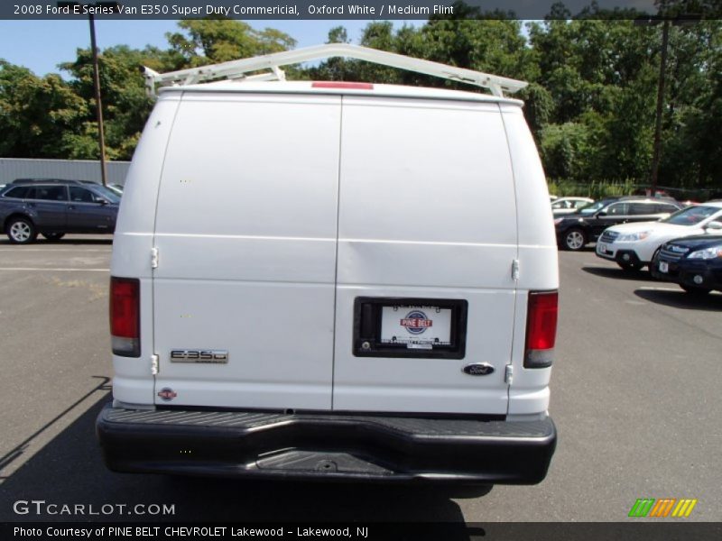 Oxford White / Medium Flint 2008 Ford E Series Van E350 Super Duty Commericial