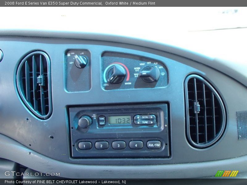 Oxford White / Medium Flint 2008 Ford E Series Van E350 Super Duty Commericial