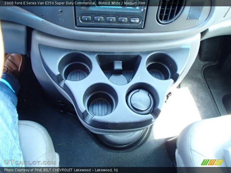 Oxford White / Medium Flint 2008 Ford E Series Van E350 Super Duty Commericial