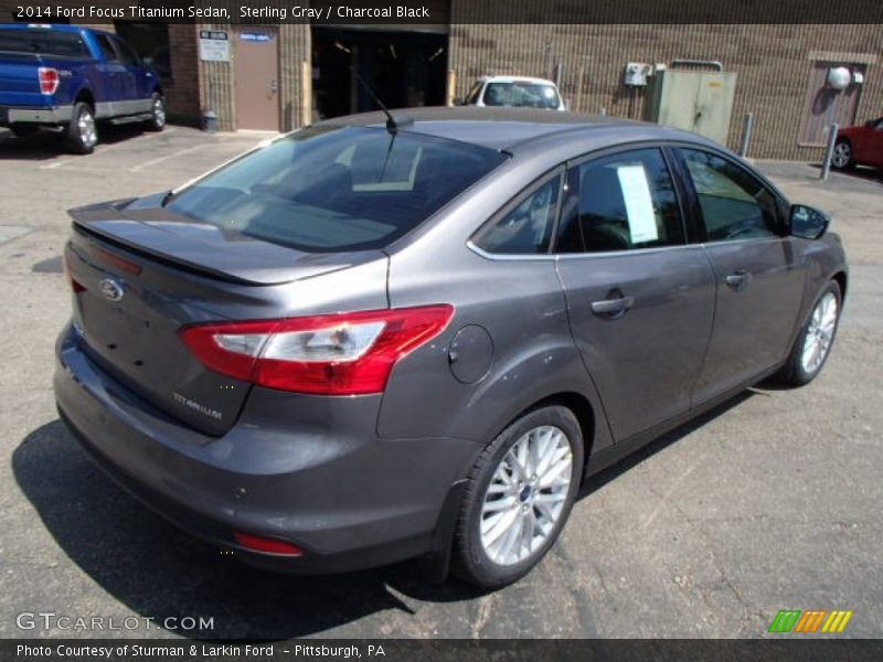  2014 Focus Titanium Sedan Sterling Gray