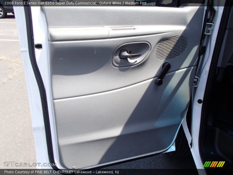 Oxford White / Medium Flint 2008 Ford E Series Van E350 Super Duty Commericial