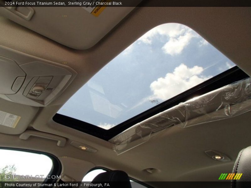 Sunroof of 2014 Focus Titanium Sedan