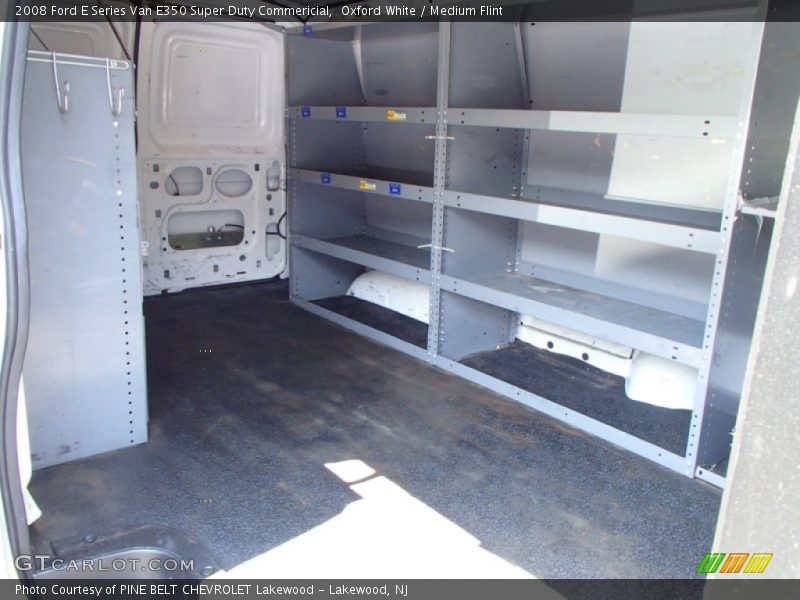 Oxford White / Medium Flint 2008 Ford E Series Van E350 Super Duty Commericial