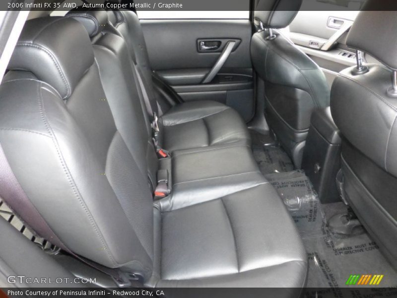 Rear Seat of 2006 FX 35 AWD