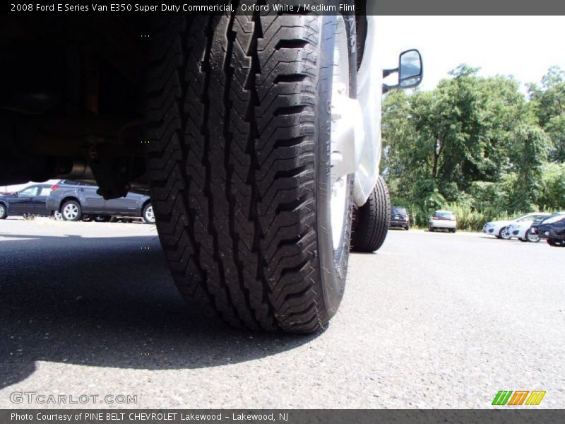 Oxford White / Medium Flint 2008 Ford E Series Van E350 Super Duty Commericial
