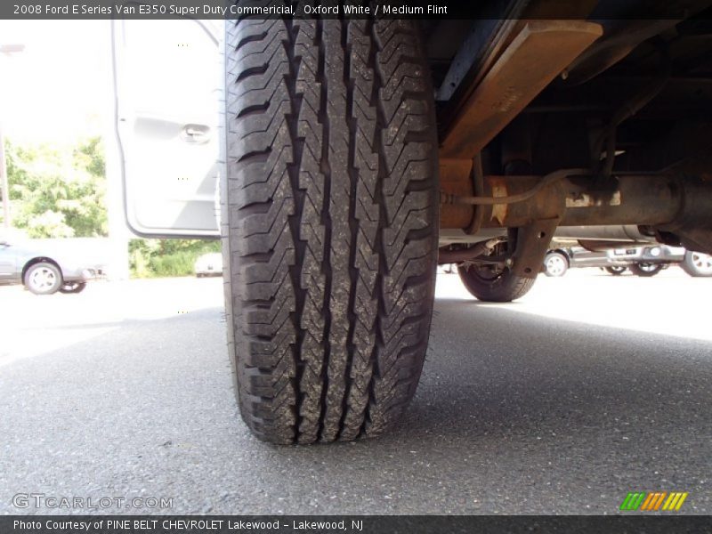 Oxford White / Medium Flint 2008 Ford E Series Van E350 Super Duty Commericial