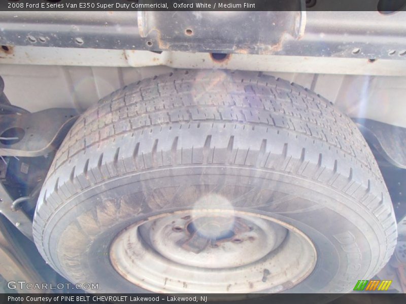 Oxford White / Medium Flint 2008 Ford E Series Van E350 Super Duty Commericial