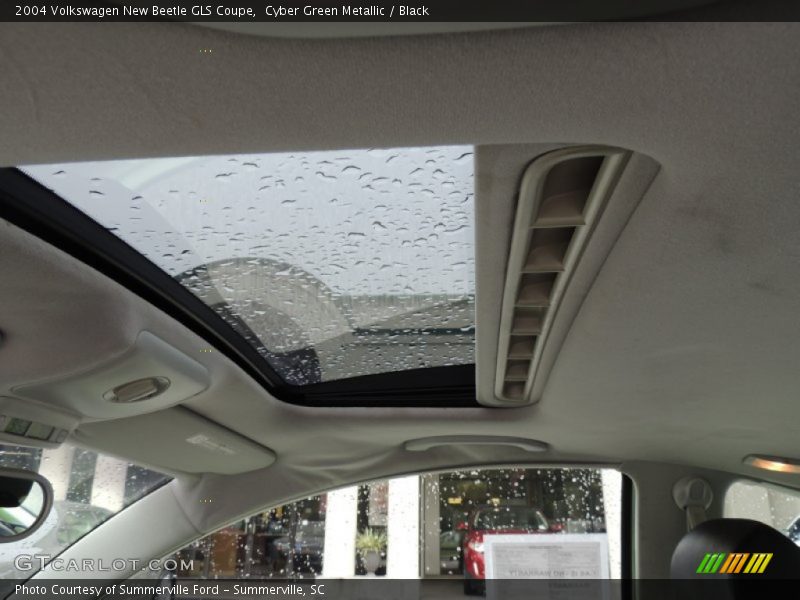 Cyber Green Metallic / Black 2004 Volkswagen New Beetle GLS Coupe