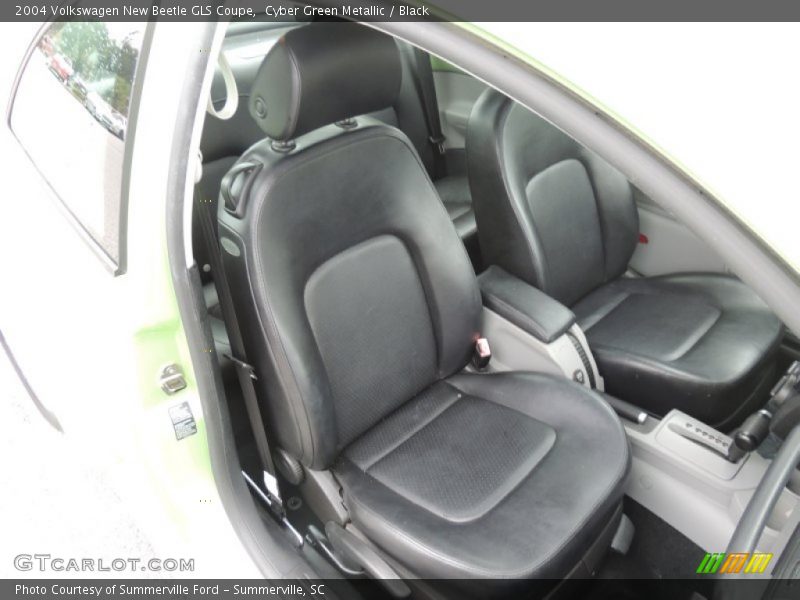 Cyber Green Metallic / Black 2004 Volkswagen New Beetle GLS Coupe