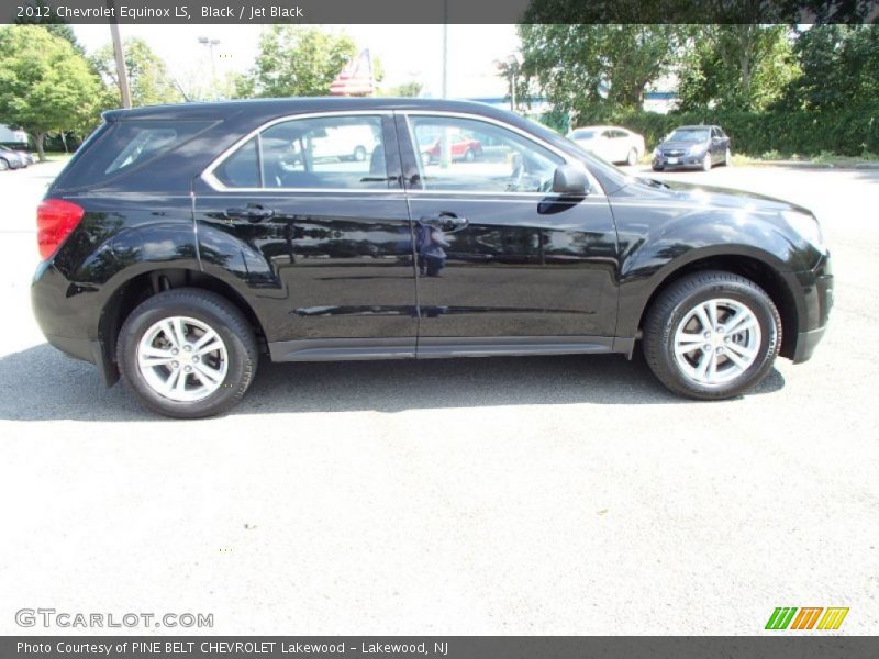 Black / Jet Black 2012 Chevrolet Equinox LS