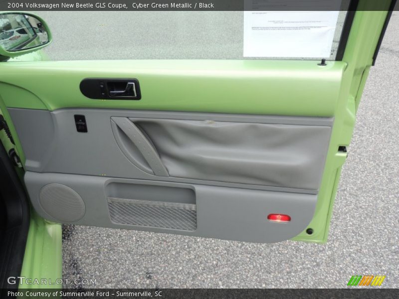Cyber Green Metallic / Black 2004 Volkswagen New Beetle GLS Coupe