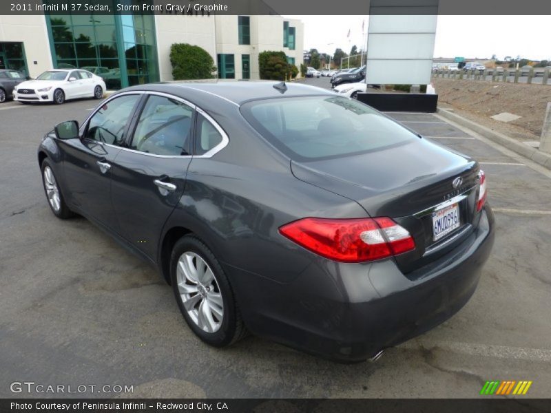 Storm Front Gray / Graphite 2011 Infiniti M 37 Sedan