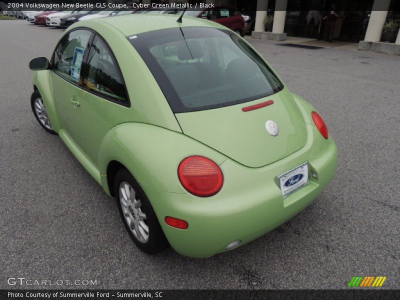 Cyber Green Metallic / Black 2004 Volkswagen New Beetle GLS Coupe