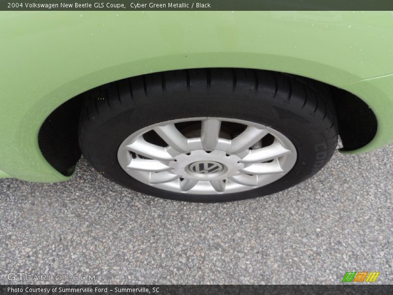 Cyber Green Metallic / Black 2004 Volkswagen New Beetle GLS Coupe