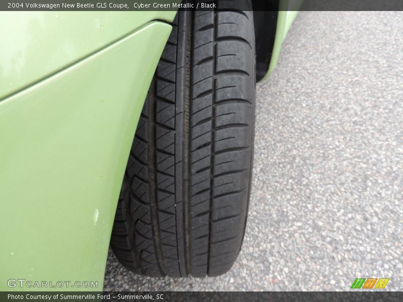 Cyber Green Metallic / Black 2004 Volkswagen New Beetle GLS Coupe