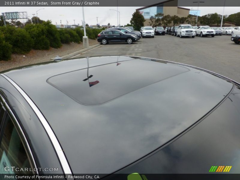 Storm Front Gray / Graphite 2011 Infiniti M 37 Sedan
