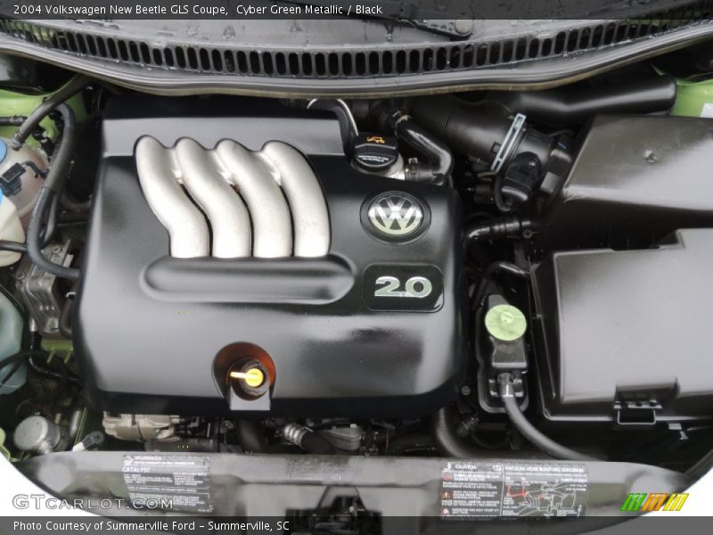 Cyber Green Metallic / Black 2004 Volkswagen New Beetle GLS Coupe
