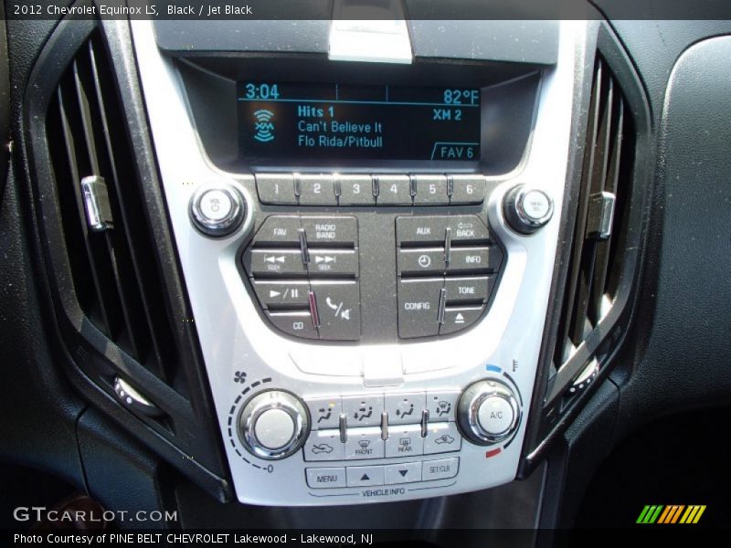 Black / Jet Black 2012 Chevrolet Equinox LS