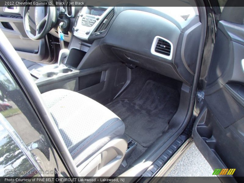 Black / Jet Black 2012 Chevrolet Equinox LS