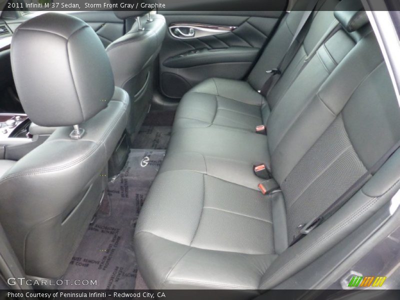 Storm Front Gray / Graphite 2011 Infiniti M 37 Sedan