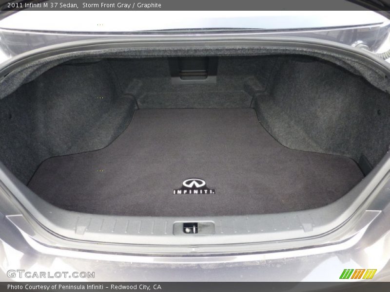 Storm Front Gray / Graphite 2011 Infiniti M 37 Sedan