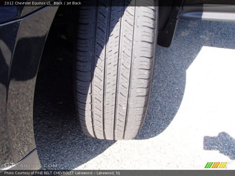 Black / Jet Black 2012 Chevrolet Equinox LS