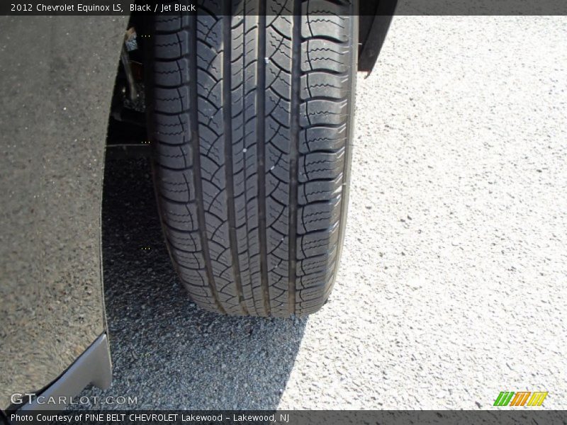 Black / Jet Black 2012 Chevrolet Equinox LS