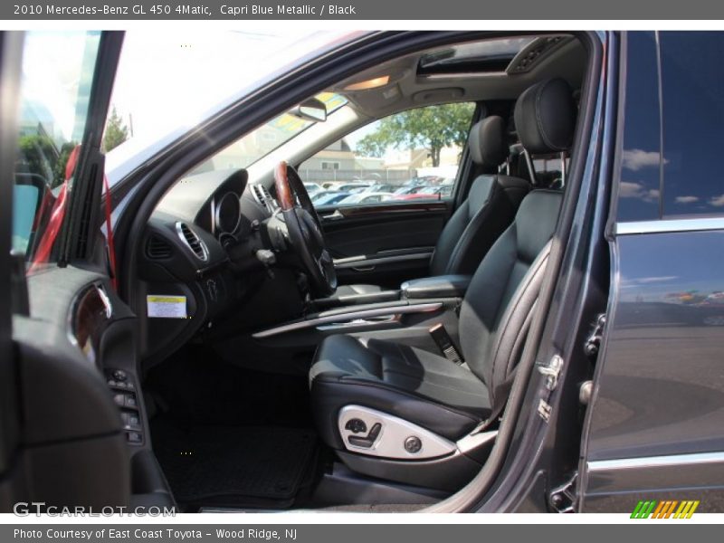 Capri Blue Metallic / Black 2010 Mercedes-Benz GL 450 4Matic