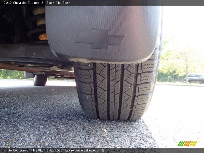 Black / Jet Black 2012 Chevrolet Equinox LS