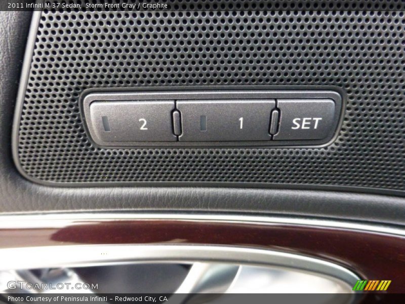 Storm Front Gray / Graphite 2011 Infiniti M 37 Sedan
