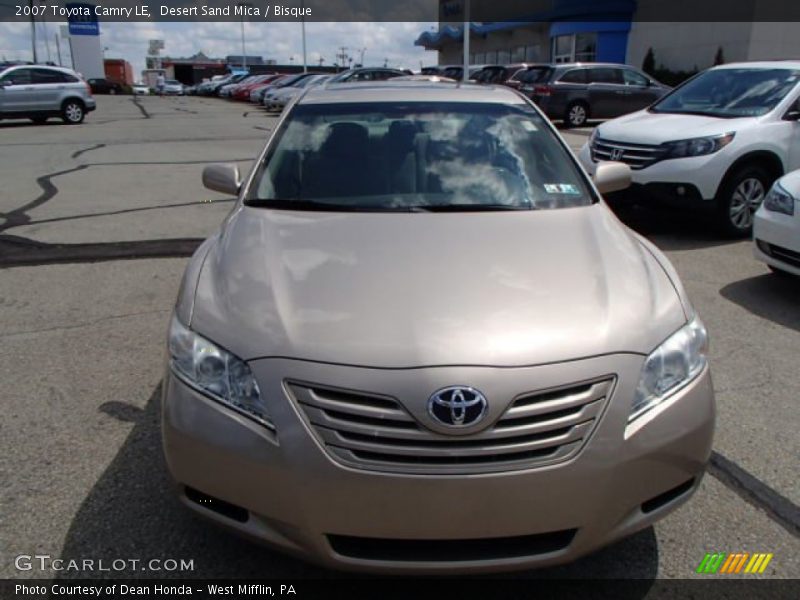 Desert Sand Mica / Bisque 2007 Toyota Camry LE