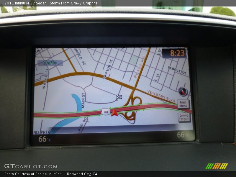Storm Front Gray / Graphite 2011 Infiniti M 37 Sedan