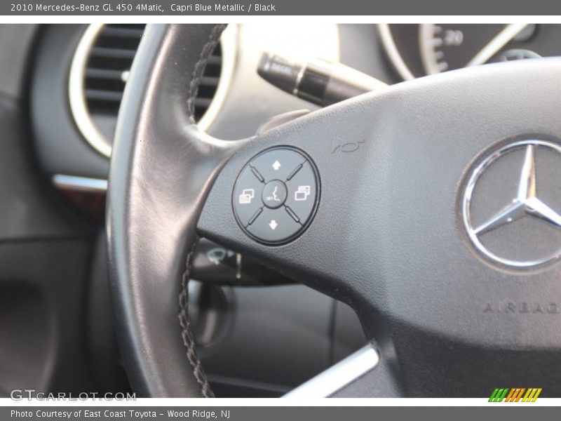 Capri Blue Metallic / Black 2010 Mercedes-Benz GL 450 4Matic