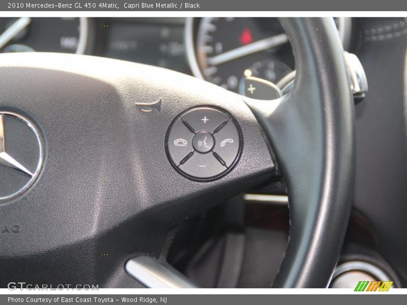 Capri Blue Metallic / Black 2010 Mercedes-Benz GL 450 4Matic