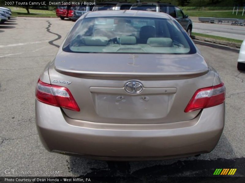 Desert Sand Mica / Bisque 2007 Toyota Camry LE