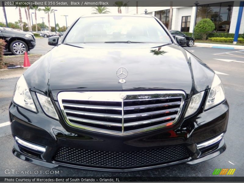 Black / Almond/Black 2013 Mercedes-Benz E 350 Sedan