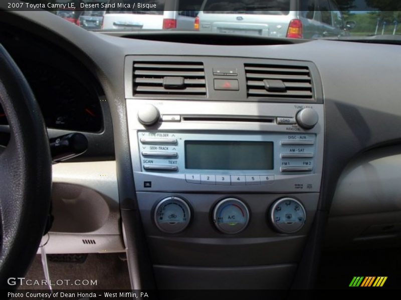 Desert Sand Mica / Bisque 2007 Toyota Camry LE
