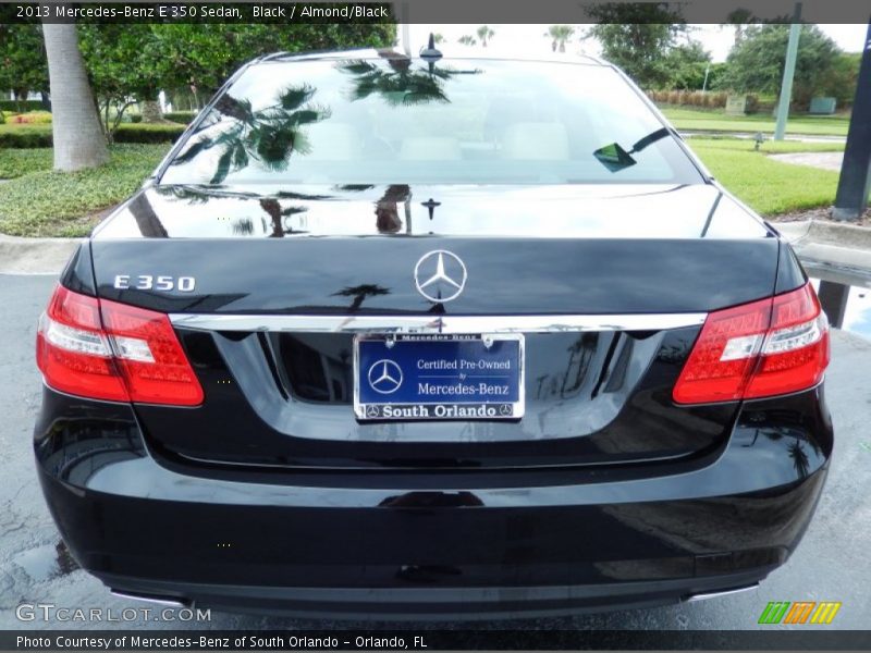 Black / Almond/Black 2013 Mercedes-Benz E 350 Sedan