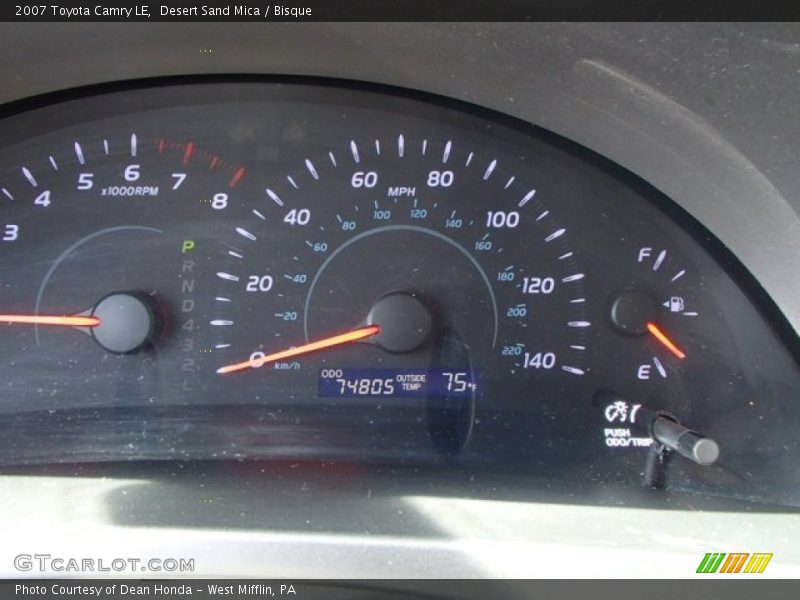 Desert Sand Mica / Bisque 2007 Toyota Camry LE