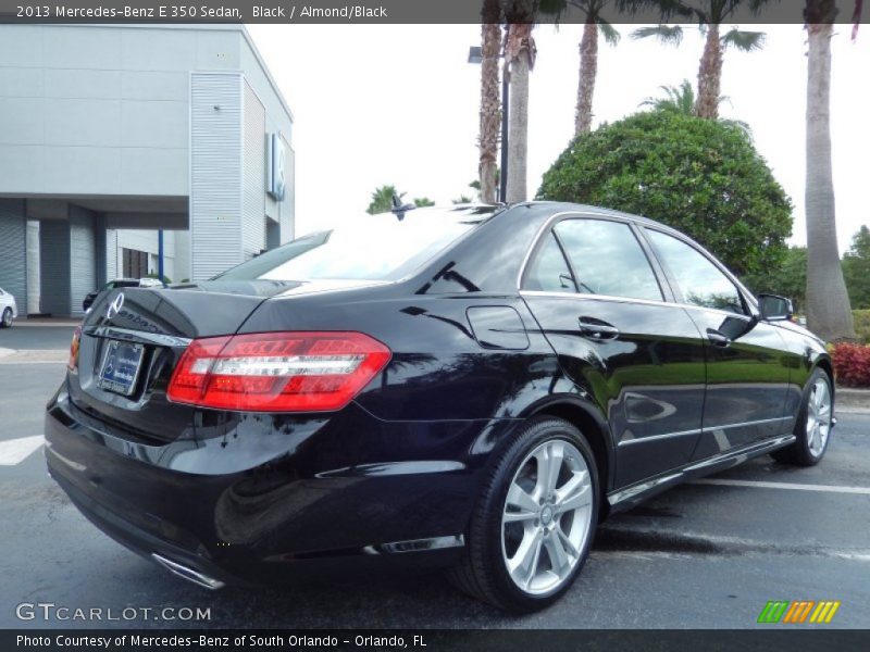 Black / Almond/Black 2013 Mercedes-Benz E 350 Sedan