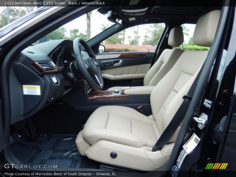 Black / Almond/Black 2013 Mercedes-Benz E 350 Sedan