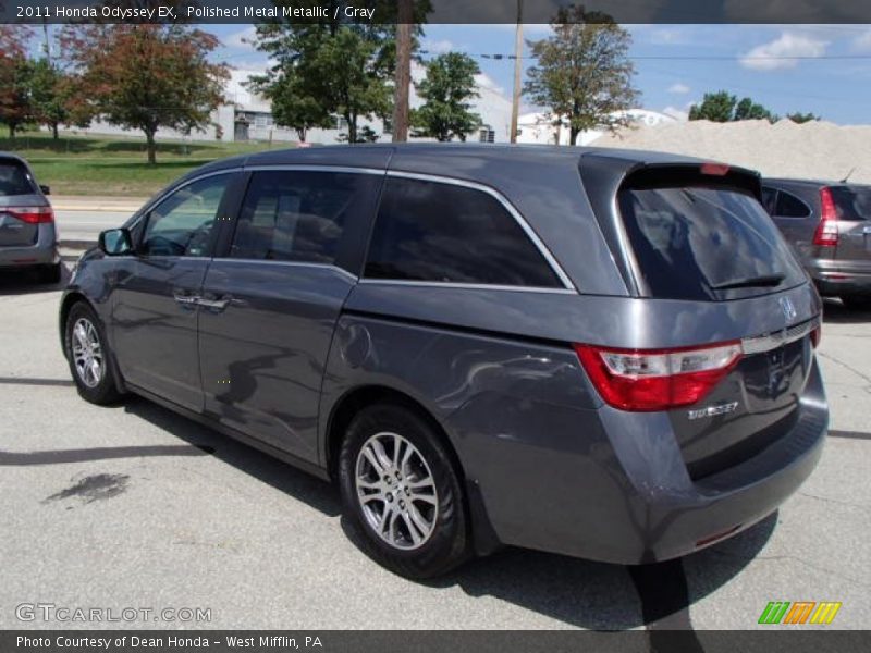 Polished Metal Metallic / Gray 2011 Honda Odyssey EX