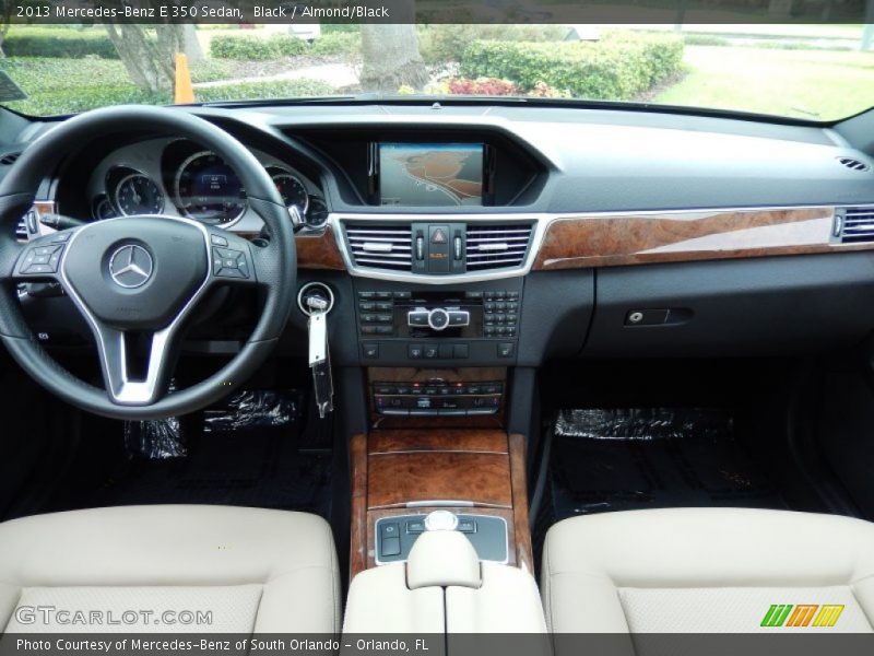 Black / Almond/Black 2013 Mercedes-Benz E 350 Sedan