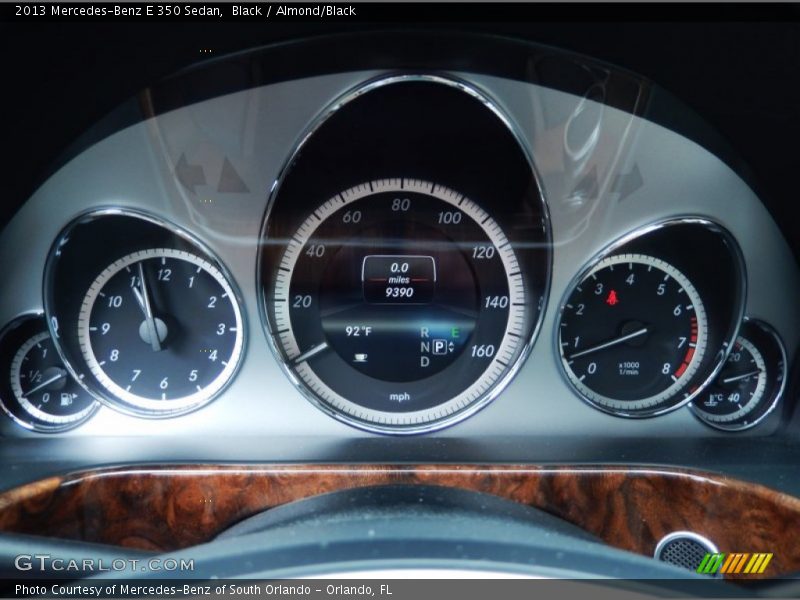 Black / Almond/Black 2013 Mercedes-Benz E 350 Sedan