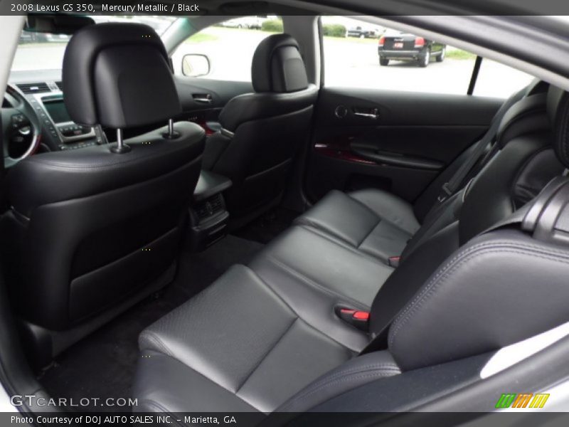 Mercury Metallic / Black 2008 Lexus GS 350
