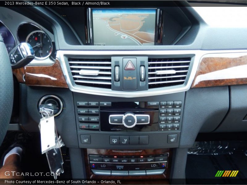 Black / Almond/Black 2013 Mercedes-Benz E 350 Sedan