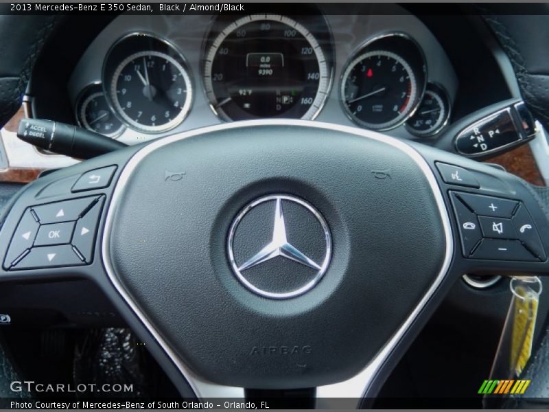Black / Almond/Black 2013 Mercedes-Benz E 350 Sedan