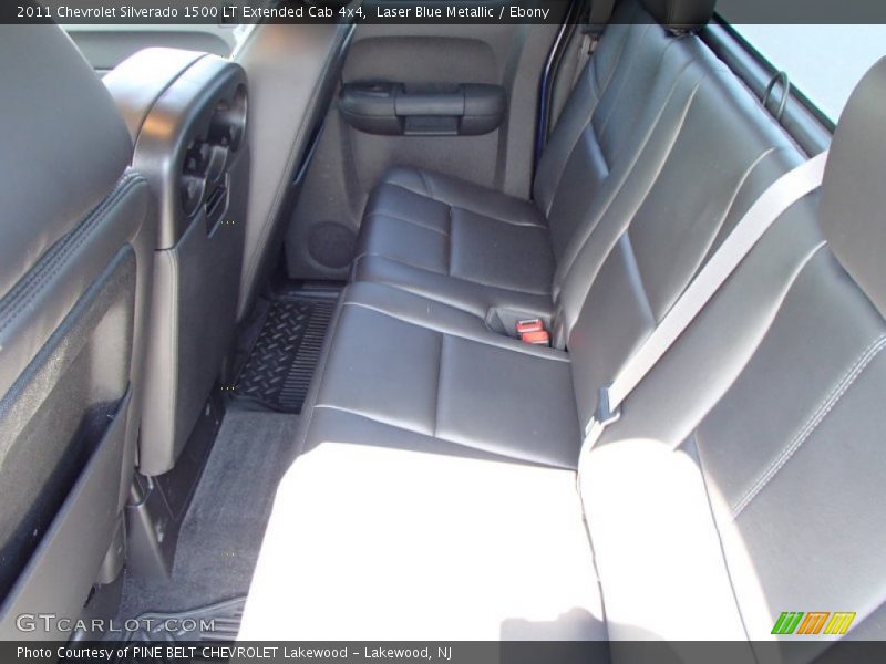 Laser Blue Metallic / Ebony 2011 Chevrolet Silverado 1500 LT Extended Cab 4x4